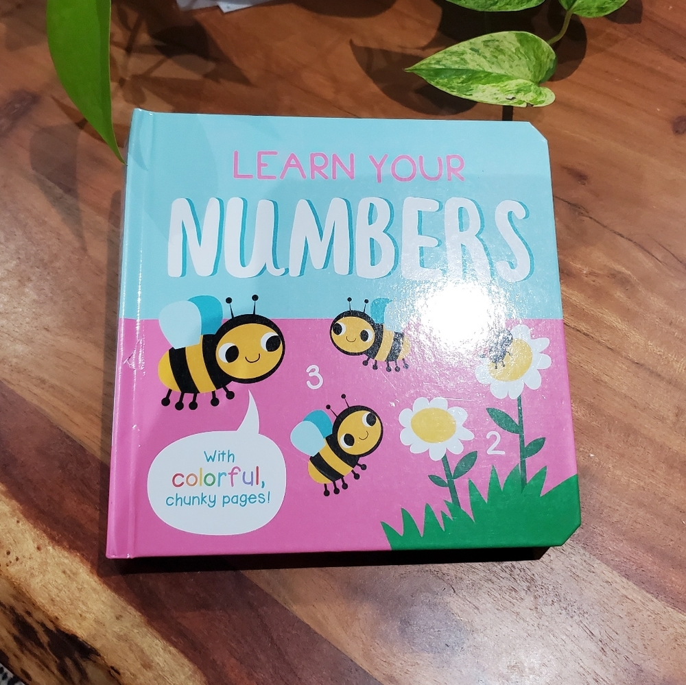 Colorful Kids Numbers Book